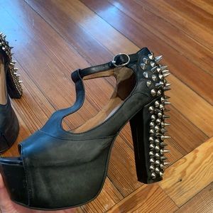Jeffrey Campbell Spiked heels.